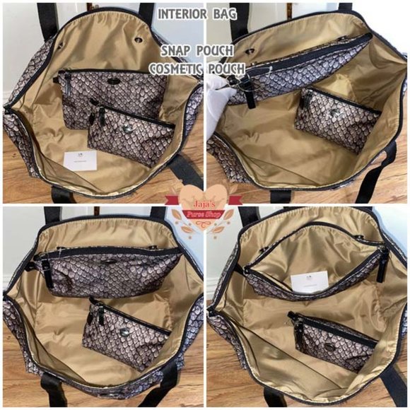 🖤Coach Nylon Bag, Snap Pouch & Cosmetic Pouch🖤 - Picture 9 of 16